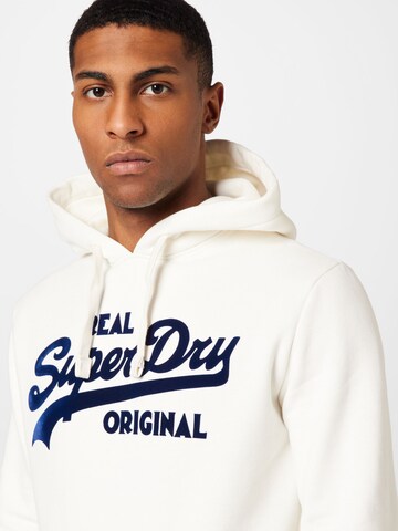 Superdry Sweatshirt 'Soda Pop' in White