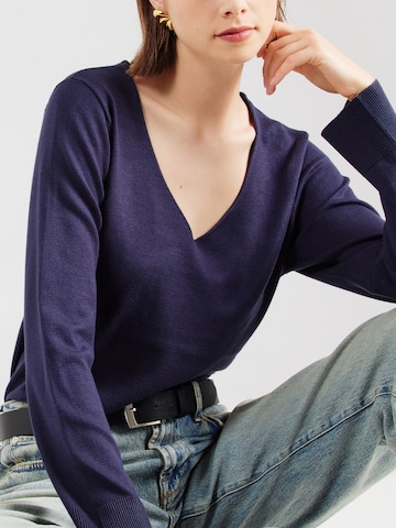mėlyna VERO MODA Megztinis 'VMSILJE'