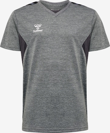 T-Shirt fonctionnel 'Authentic' Hummel en gris : devant