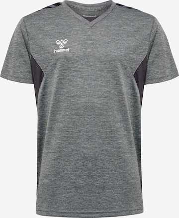 Hummel Performance shirt 'Authentic' in Grey: front
