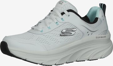 SKECHERS Låg sneaker i vit: framsida