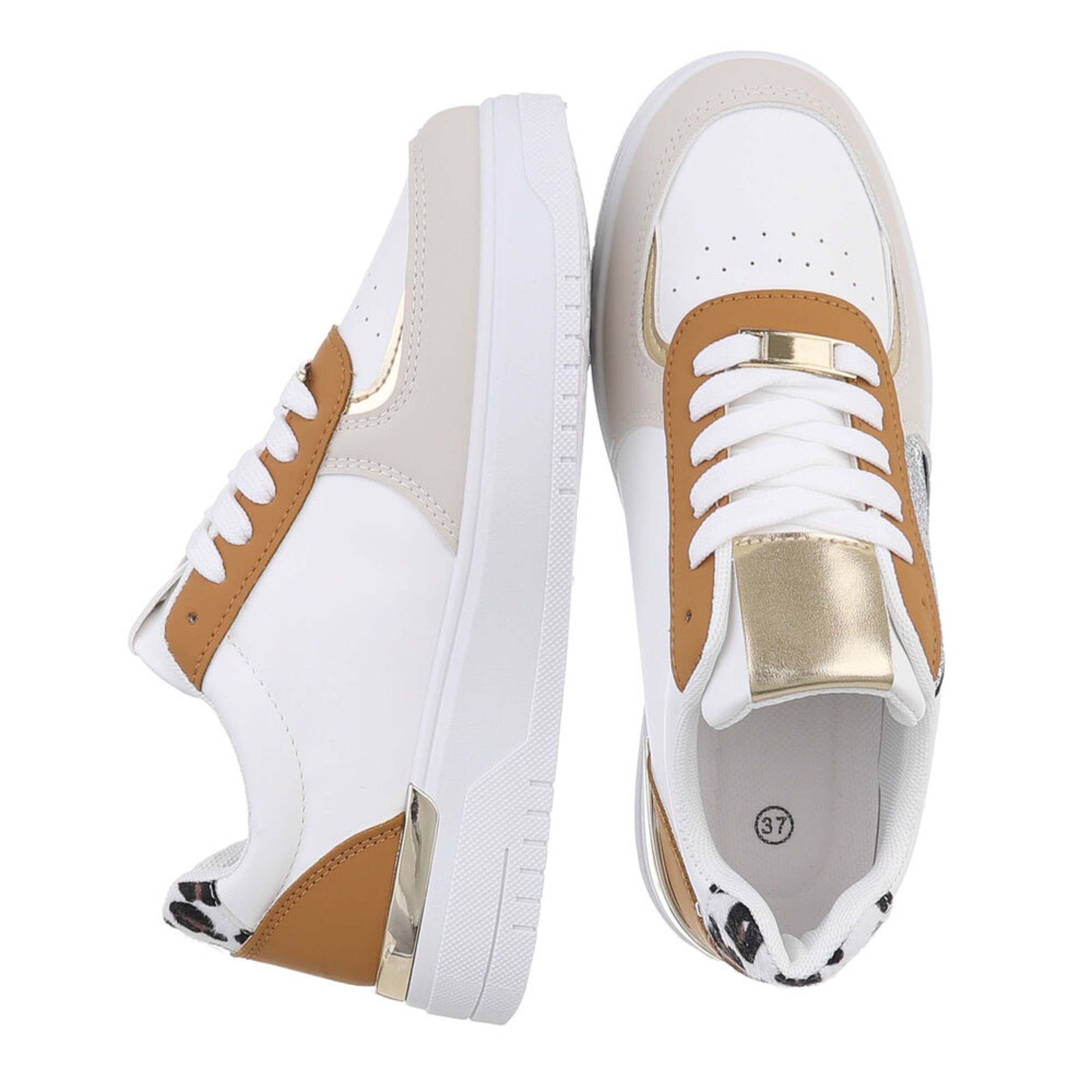 Ital-Design Sneaker in Weiß