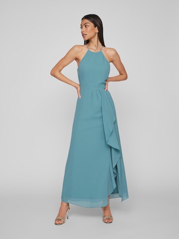 VILA Evening Dress 'MILINA' in Blue