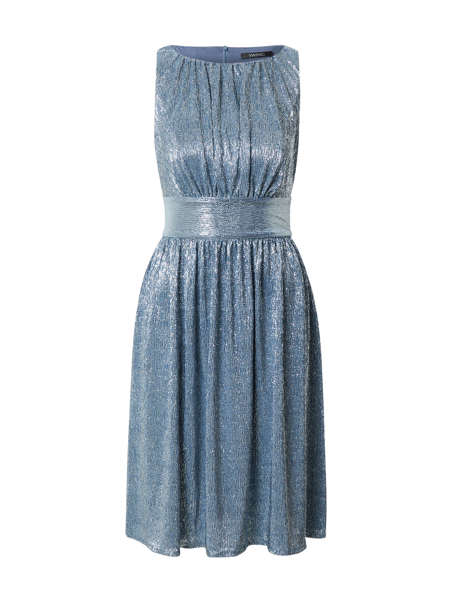 SWING Sukienka koktajlowa w kolorze Niebieskim 