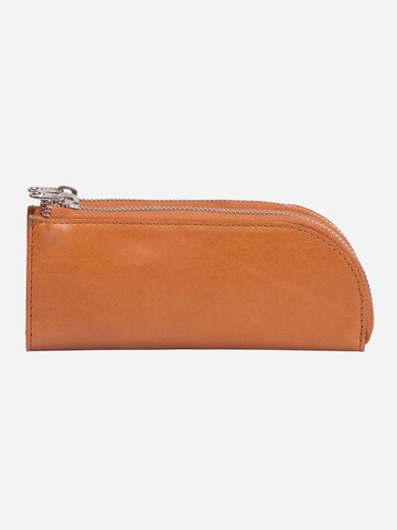 NEGOTIA Leather Case 'Alpha sunglasses' in Brown