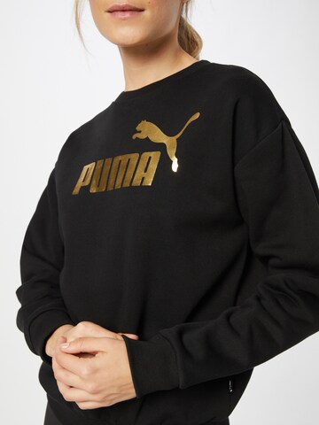 PUMA Athletic Sweatshirt in Black