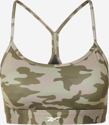 Reebok Sport Sports Bra in Green: front