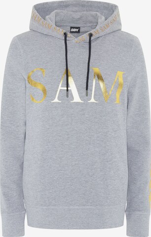 UNCLE SAM Sweatshirt in Grey: front