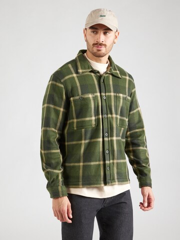 BLEND - Ajuste confortable Chaqueta de entretiempo en verde: frente