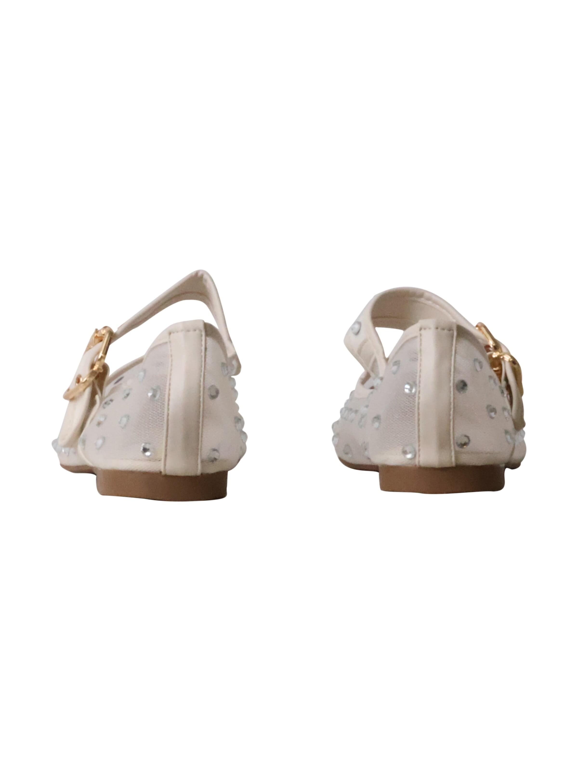 Super Mode Ballerina 'Ballerinas mit Riemchen von Alta Moda' in Beige