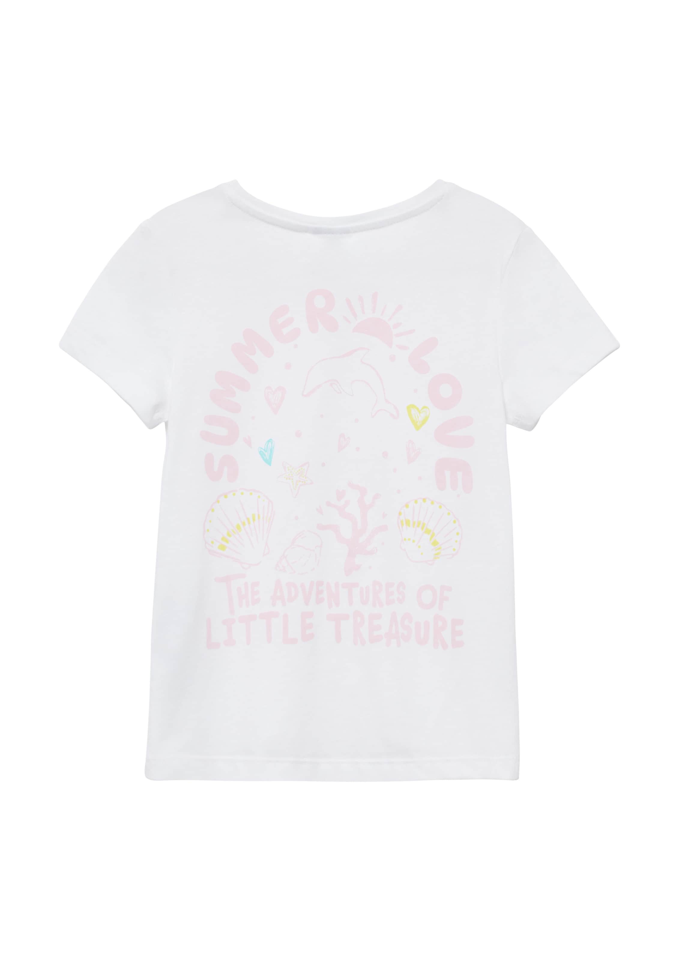 T-Shirt s.Oliver en blanc