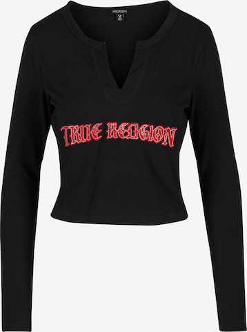 True Religion Shirt in Schwarz: Vorderseite