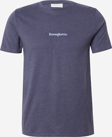 mėlyna Lindbergh Marškinėliai 'Ciao': priekis