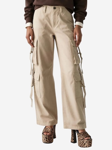 teen blue Pants 'Hose' in Beige: front