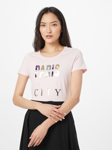 T-shirt Key Largo en rose : devant