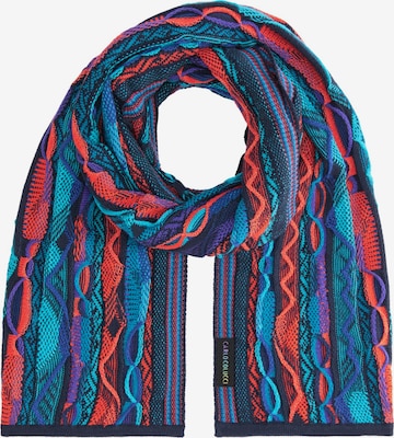 Carlo Colucci Scarf in Blue: front