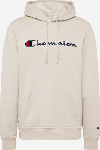 Felpa di Champion Authentic Athletic Apparel in grigio: frontale