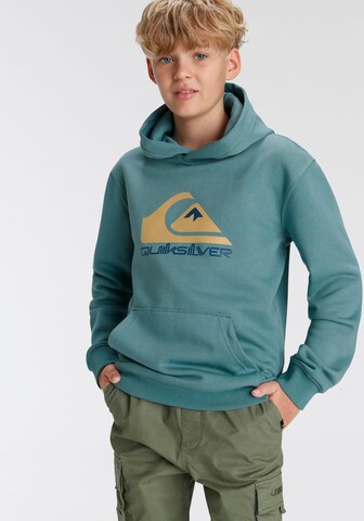 Sweat de sport QUIKSILVER en bleu : devant