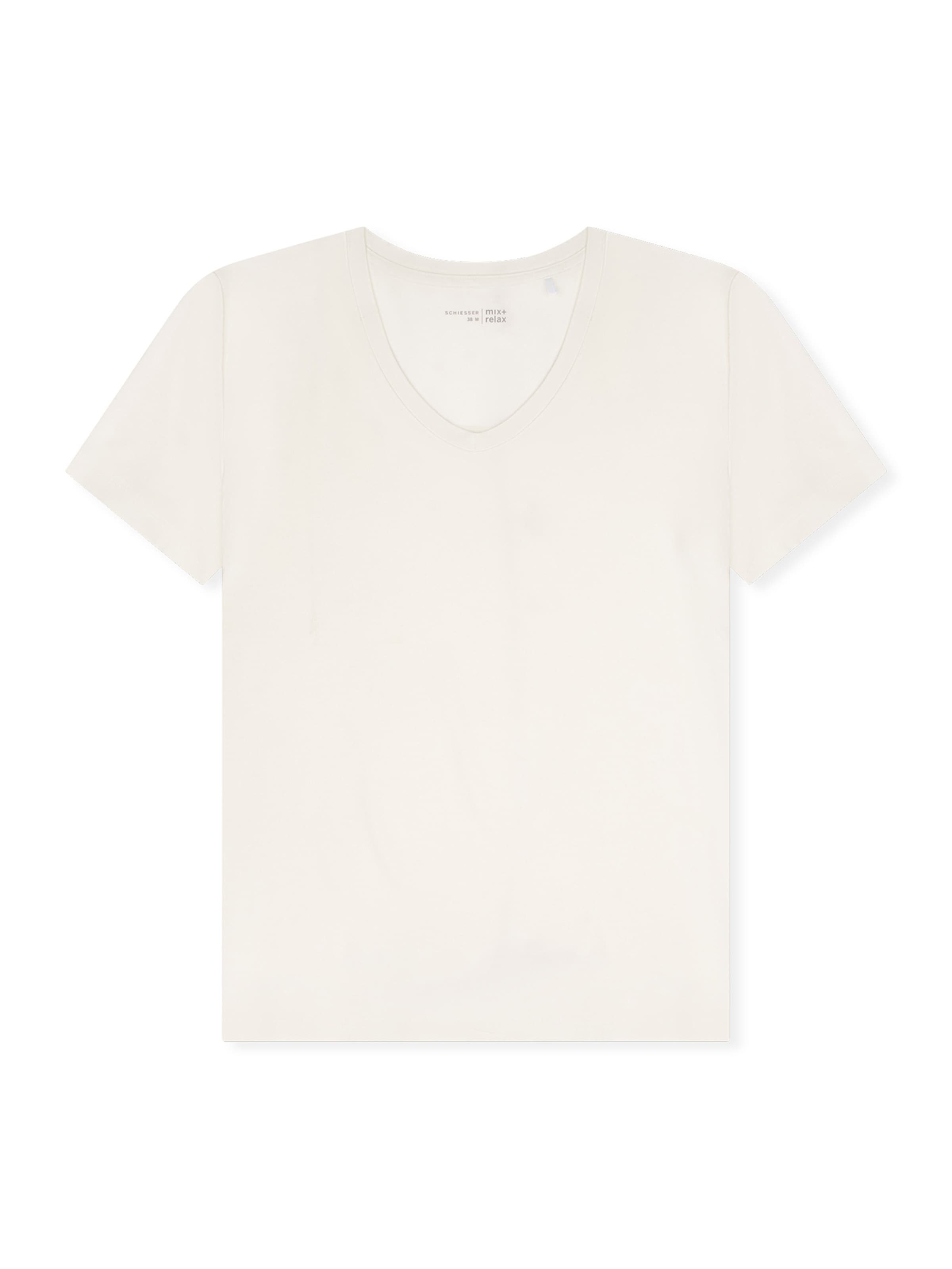 Chemise de nuit ' Mix & Relax ' SCHIESSER en blanc : devant