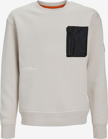 Jack & Jones Junior Sweatshirt i beige: forside