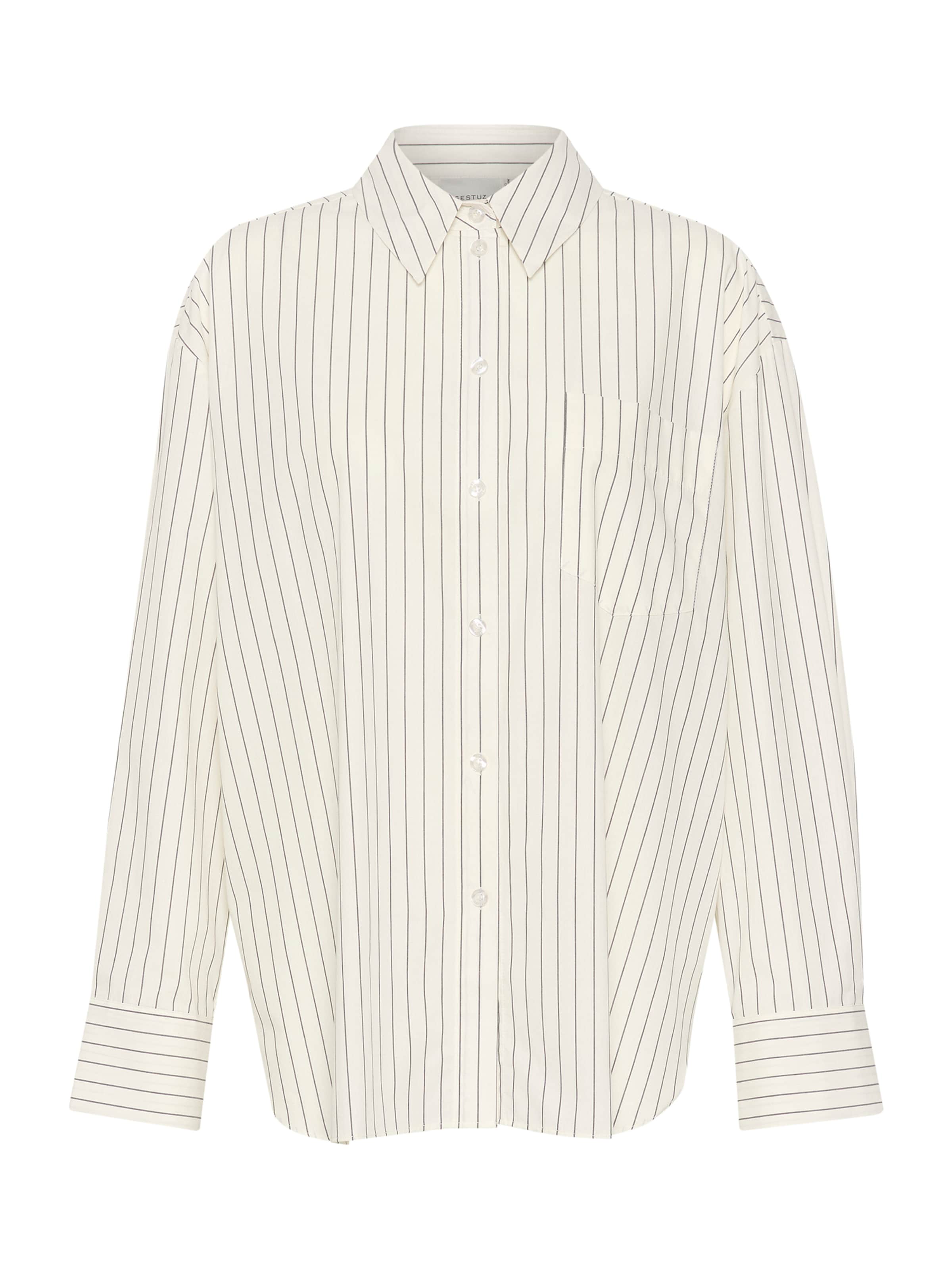 Gestuz Blus 'NoelleGZ' i vit: framsida