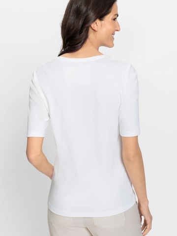 T-shirt Olsen en blanc