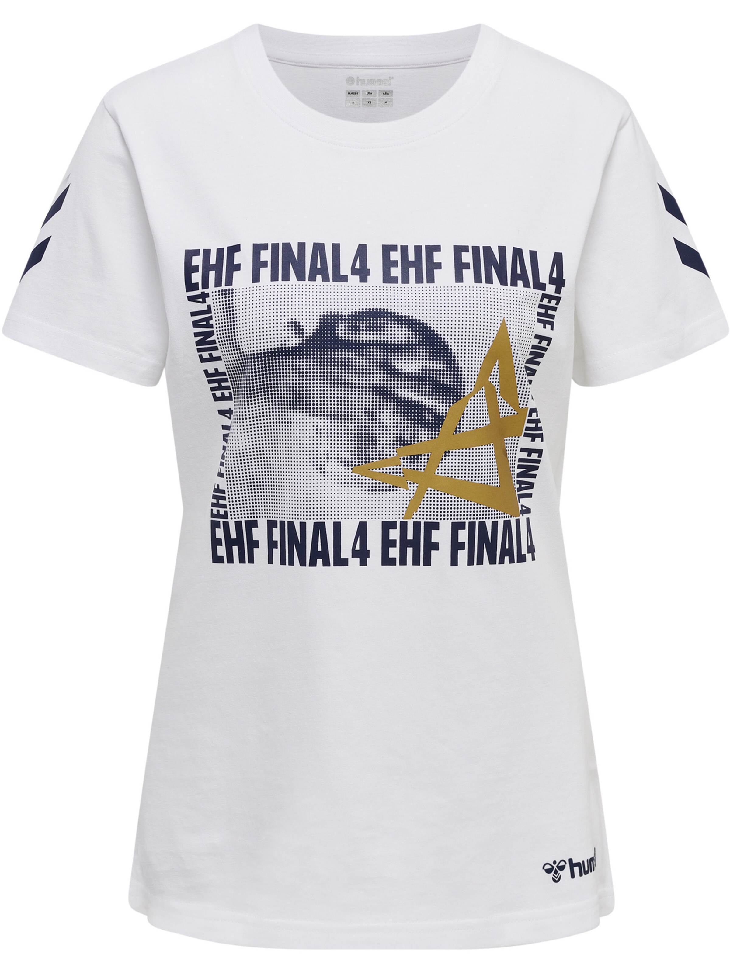 Hummel Performance shirt 'EHF CL Final 4' in White: front