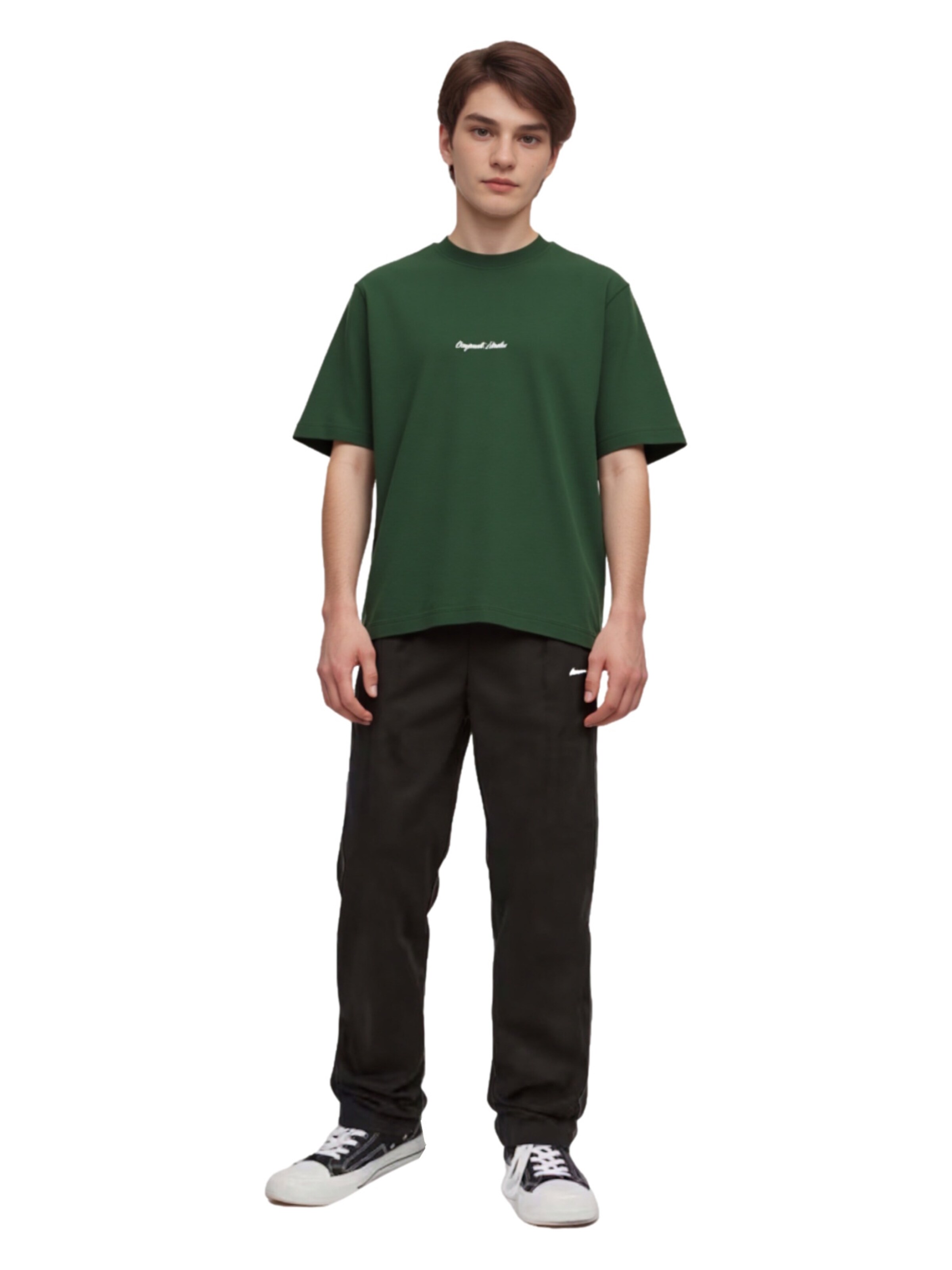 T-Shirt 'Norrebro' Jack & Jones Junior en vert