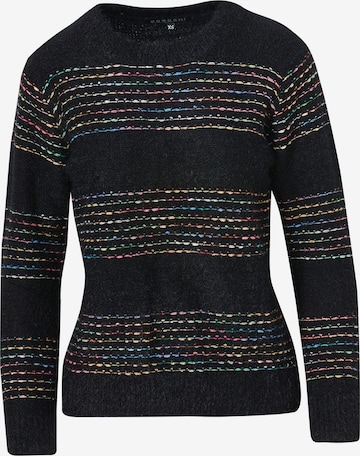 Pull-over KOROSHI en noir : devant