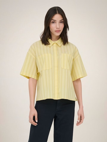 Chemisier 'JDYMio' JDY en jaune : devant