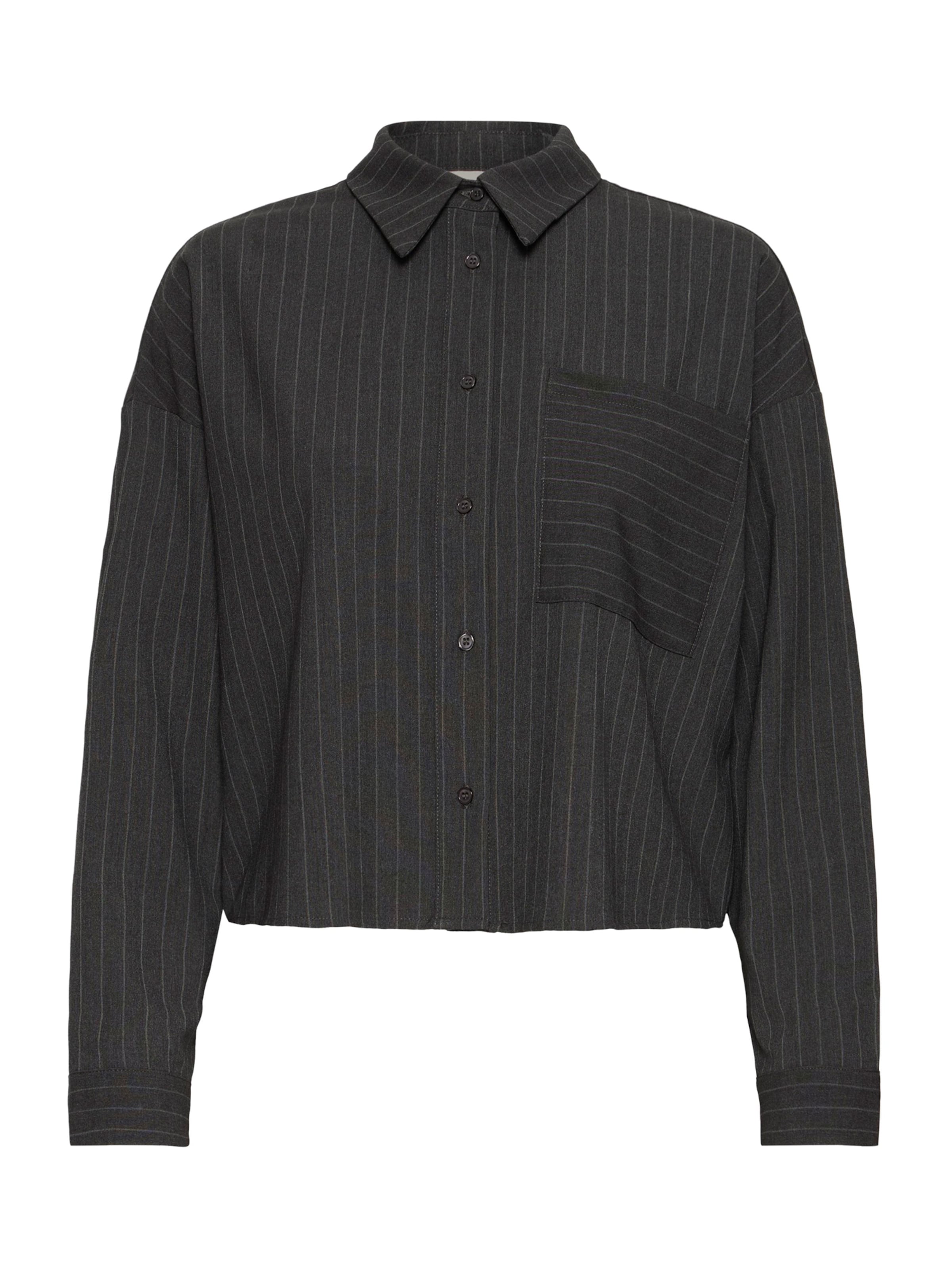 ICHI Blouse 'IXTRINE' in Grey: front