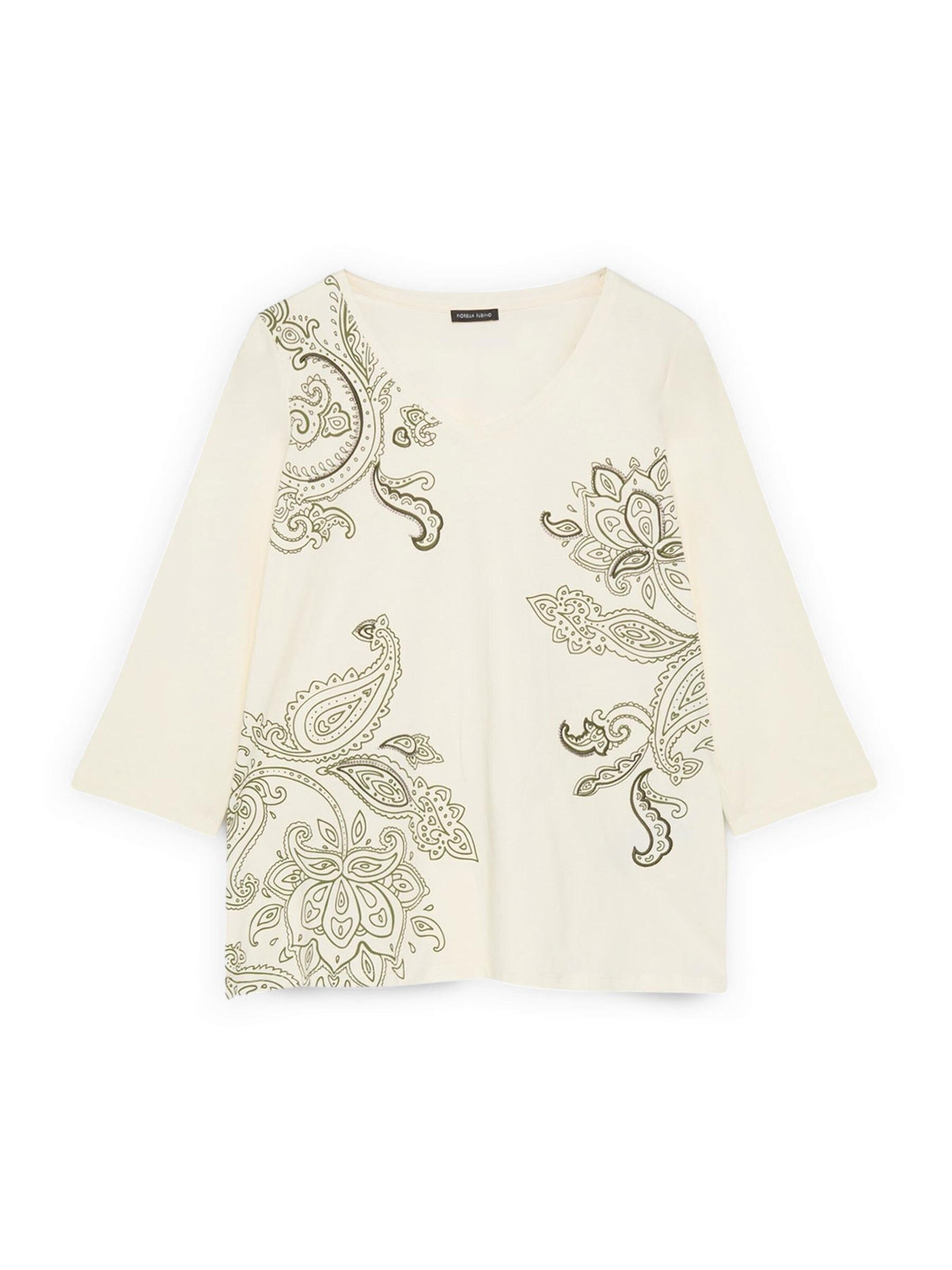 Maglietta di Fiorella Rubino in beige: frontale
