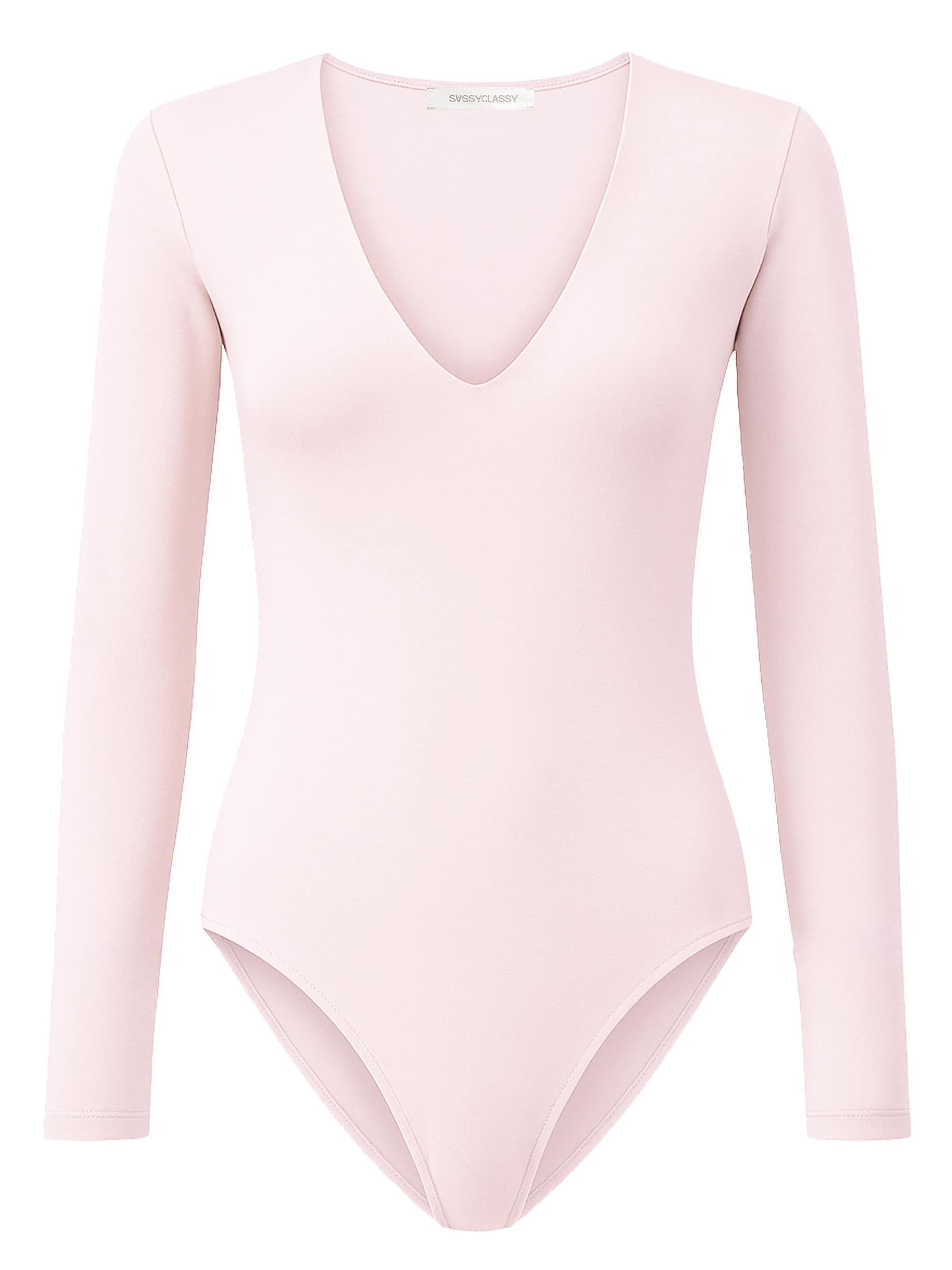 SASSYCLASSY Shirtbody‌‌‌‌‌‌‌‌‌‌ in Pink: Vorderseite