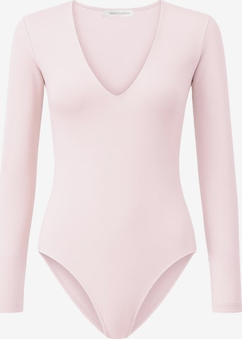 SASSYCLASSY Shirtbody in Pink: Vorderseite
