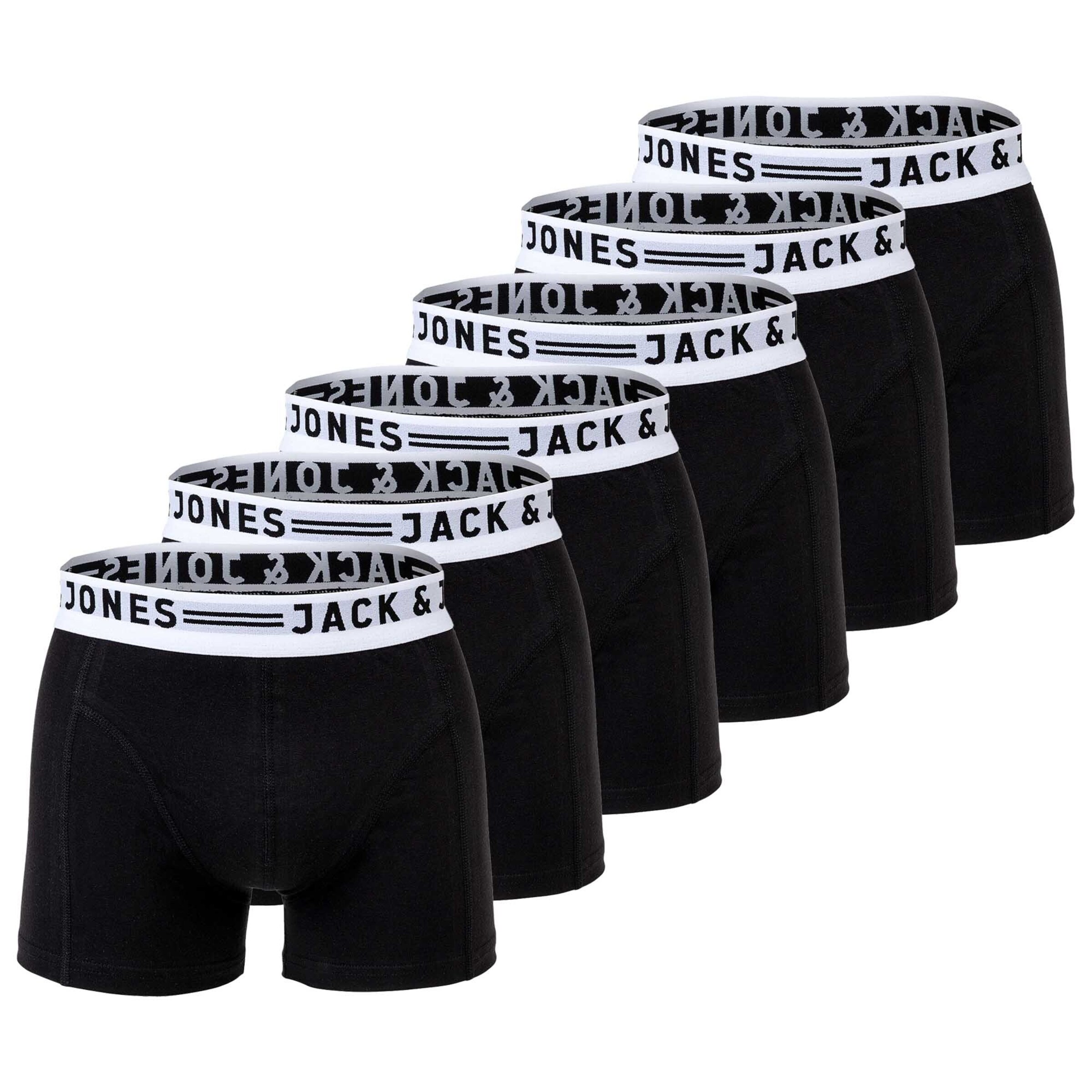 JACK & JONES Boxershorts in Schwarz: Vorderseite