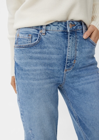 comma casual identity Slimfit Jeans i blå