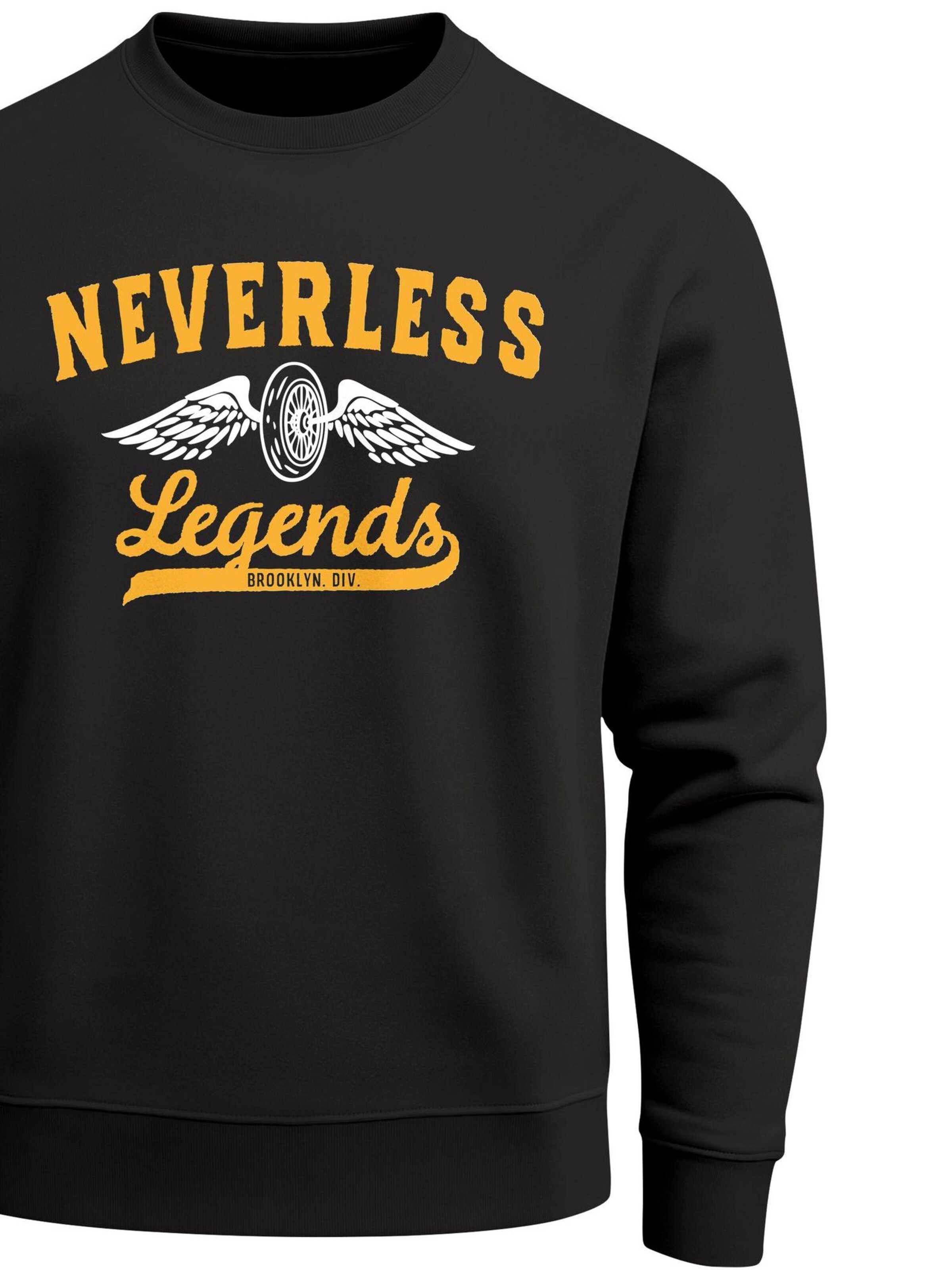 Neverless Sweatshirt 'Neverless Legends' in Black