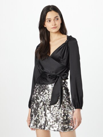 Trendyol Blouse in Zwart: voorkant