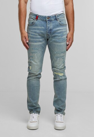 2Y Premium Slimfit Jeans 'Leonardo' in Blau