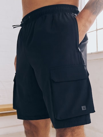 Next Regular Weatherproof pants in Black: front