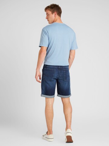 QS Regular Shorts  'John' in Blau