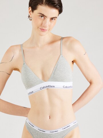Calvin Klein Underwear Triangen Behå i grå: framsida