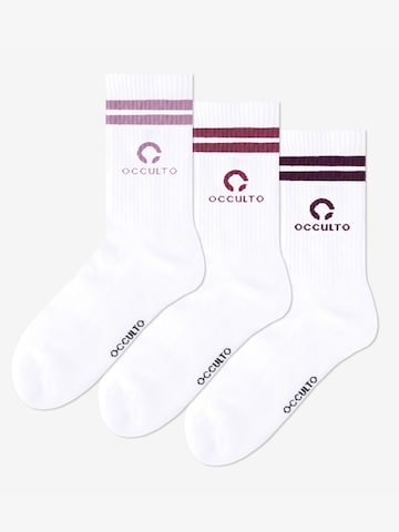 Occulto Sports socks 'Ray' in Pink