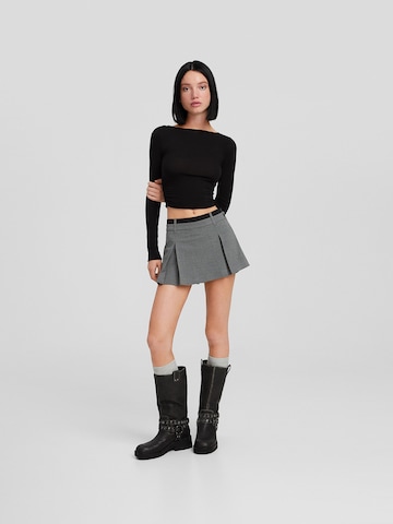 Bershka Skirt in Grey