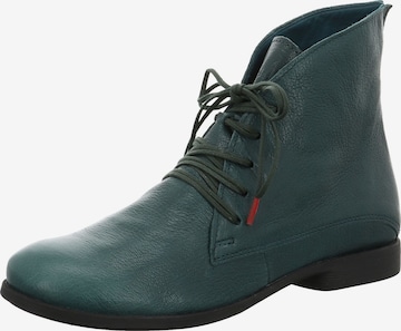 Bottines à lacets THINK! en bleu : devant