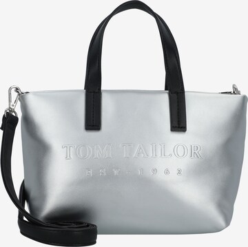 Borsa a tracolla 'Thessa' di TOM TAILOR in argento: frontale