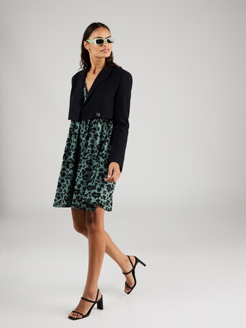 Robe-chemise QS en vert