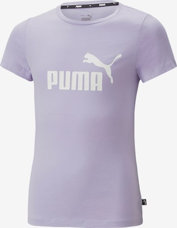 PUMA Shirt 'Essentials' in Lila: voorkant