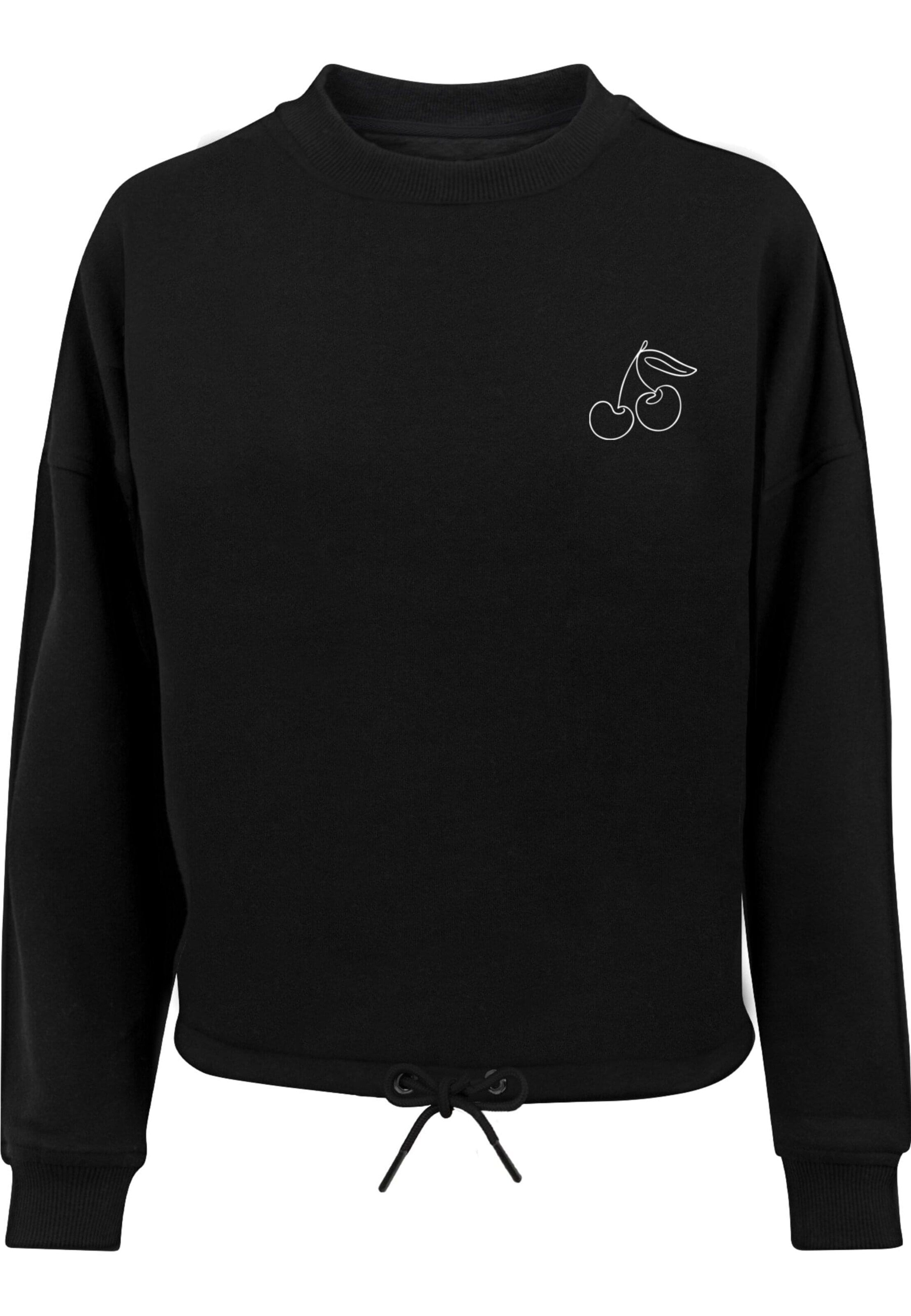 Sweat-shirt Merchcode en noir : devant