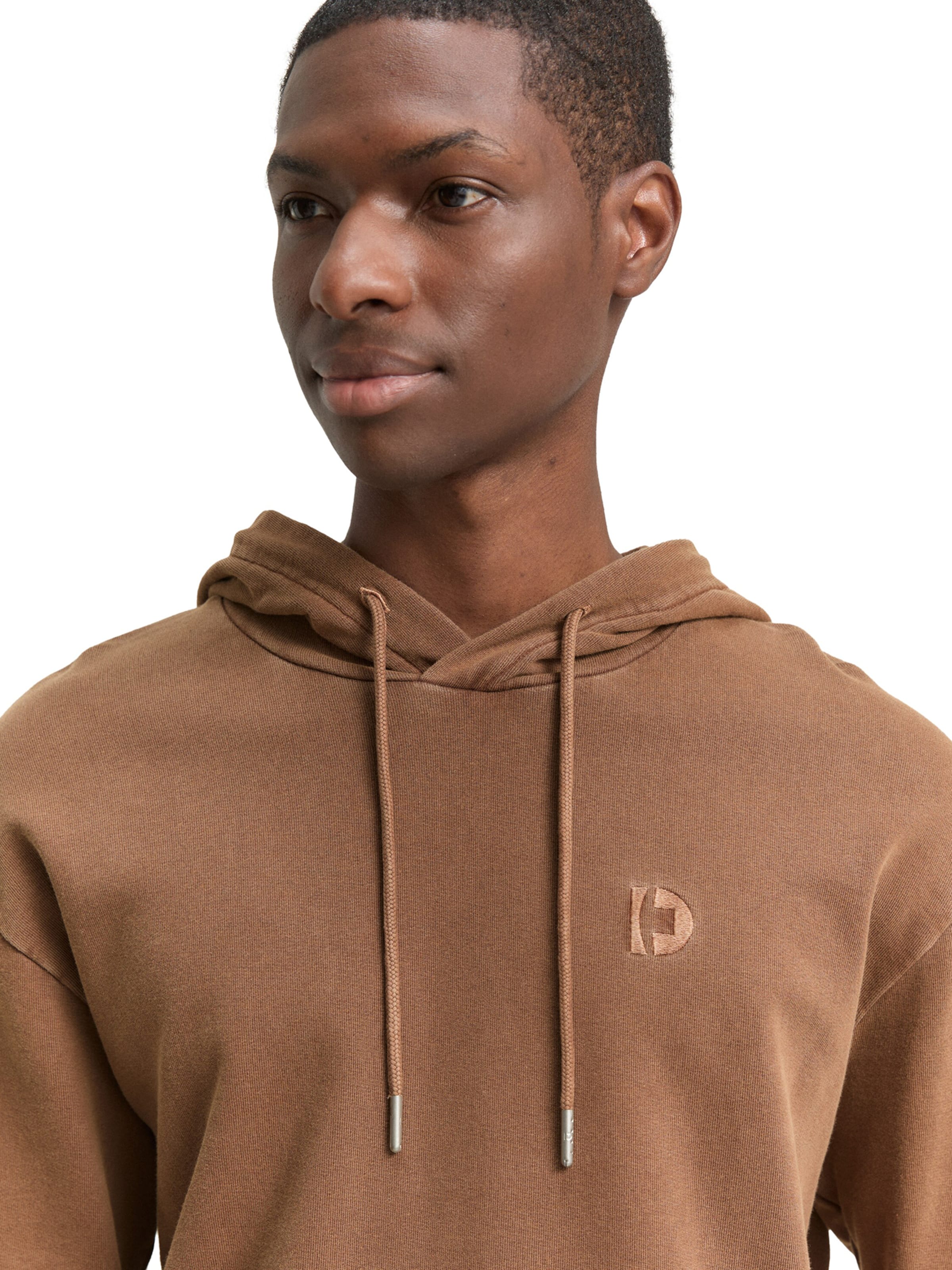 TOM TAILOR DENIM Свитшот в Коричневый